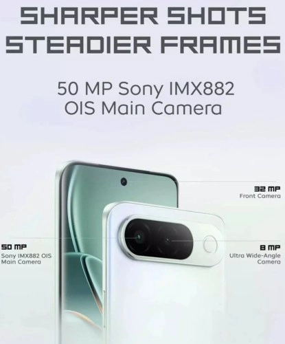 50MP Sony IMX882.