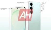 Galaxy S26 FE render with aluminum frame