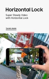 Galaxy S26 FE Horizontal Lock Super Steady video
