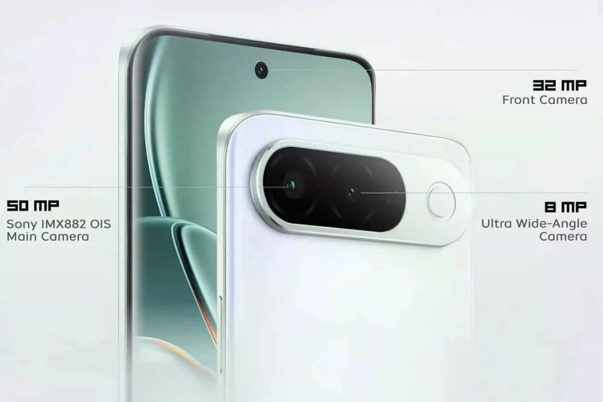 50MP main, 8MP ultrawide, 32MP front