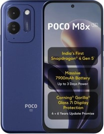 Poco M8x phone with Snapdragon 4 Gen 5.