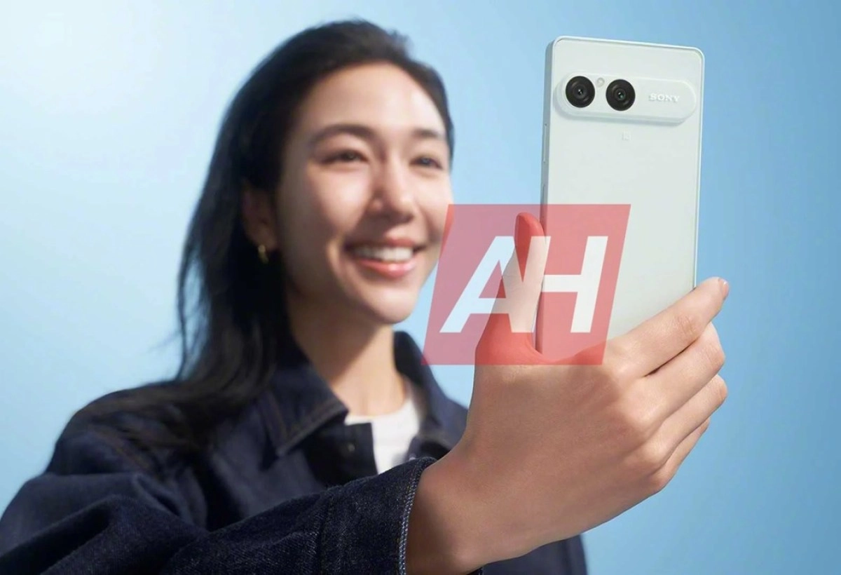 Sony Xperia 10 VIII smartphone held by woman