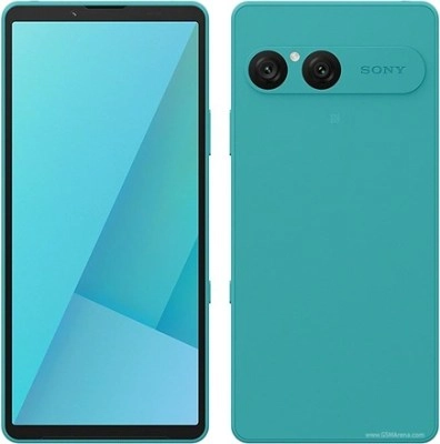 Sony Xperia 10 VIII front and back teal design