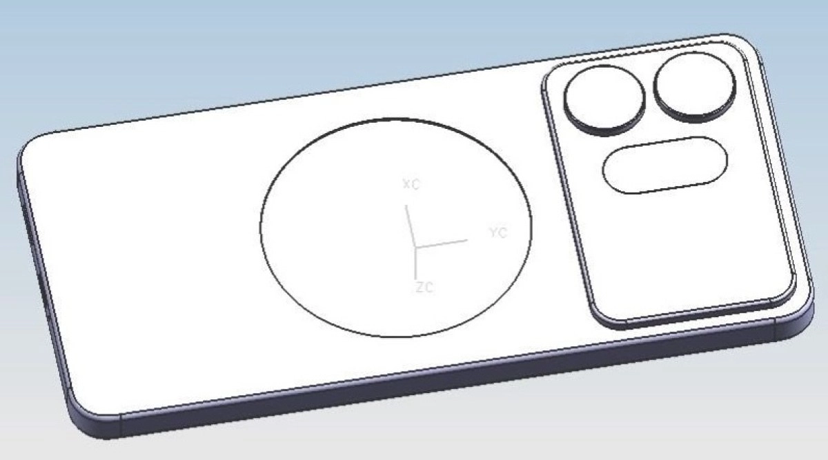 Galaxy S27 Ultra CAD render shows new camera design.