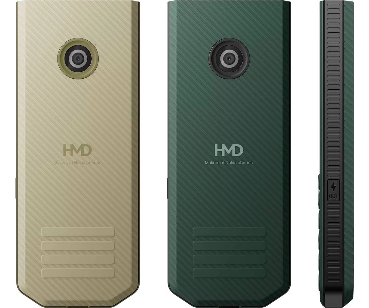 Nokia 300 Charge phones with power out button.