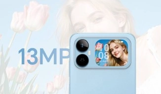 Honor Play20A rear display with dual cameras.