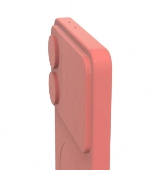 Pink smartphone design, S27 Ultra camera housing.