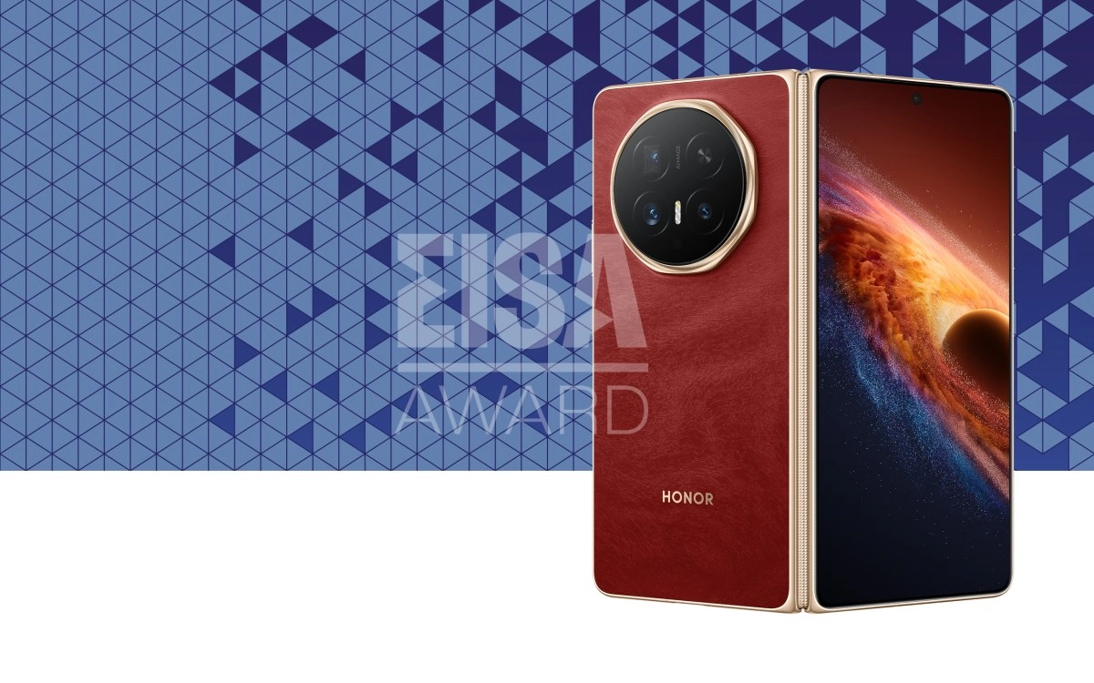 Honor Magic Vs foldable phone, EISA Award winner.