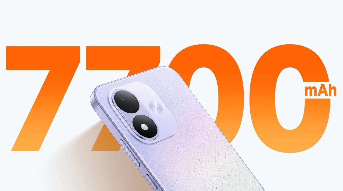 Redmi Note 17 smartphone with 7700 mAh battery