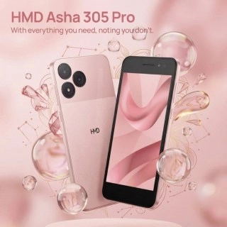 HMD Asha 305 Pro leaked marketing images and specs.