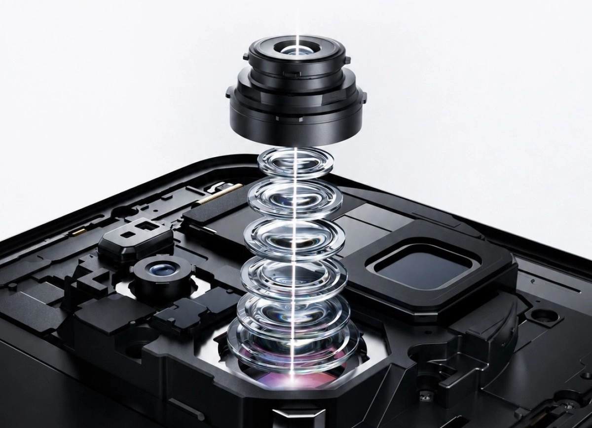 vivo X500 Pro camera lens assembly diagram