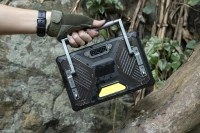 Oukitel rugged industrial tablet with handle