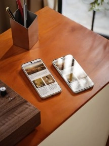 TCL P80 Ultra and Pro phones on desk.