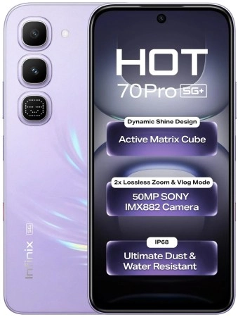 Infinix Hot 70 Pro with 50MP camera