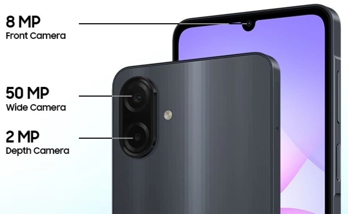 8MP front, 50MP wide, 2MP depth.