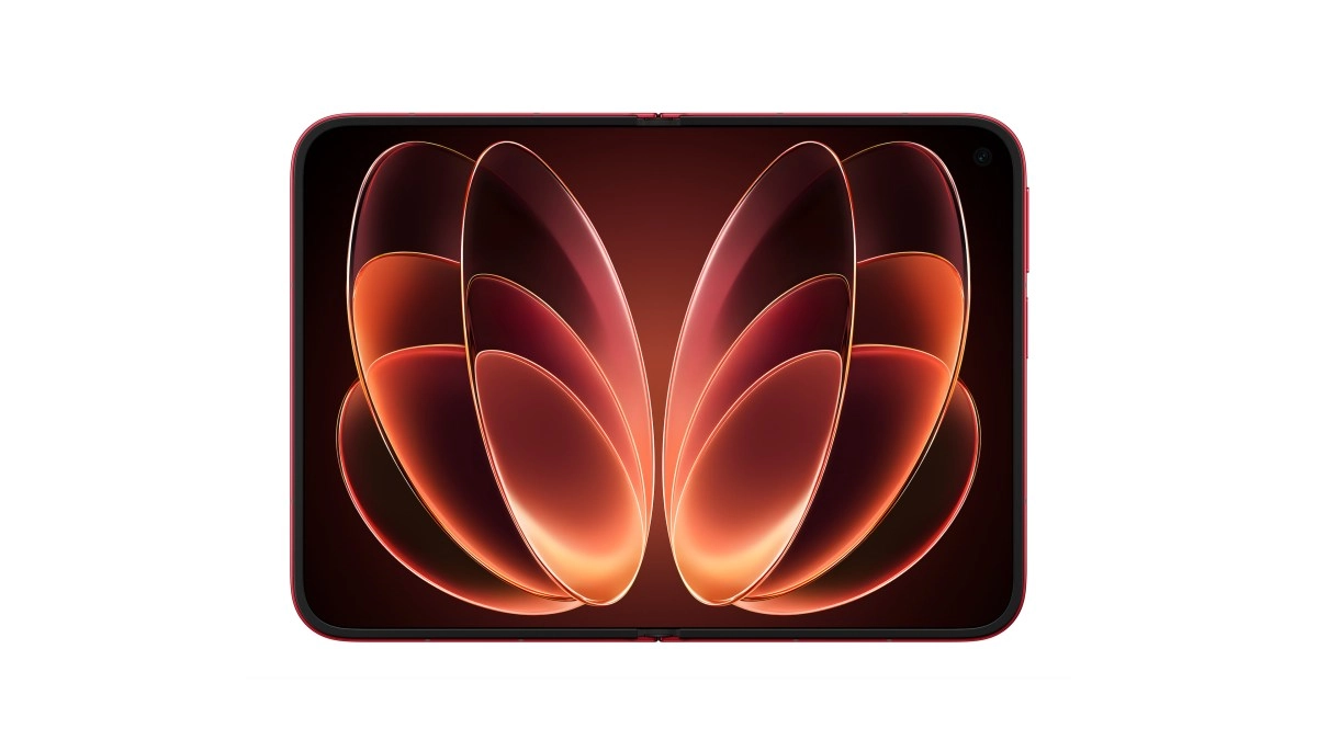 Xiaomi 18 Fold cherry red wide format