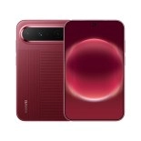 Huawei Pura X View red smartphone front and back