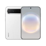 Huawei Pura X View white smartphone front and back
