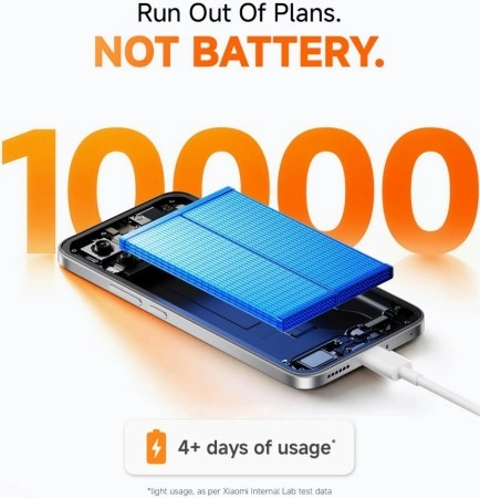 Xiaomi Redmi Note 17 Pro 10000 mAh battery