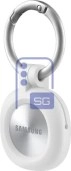 Samsung SmartTag3 in white with silver loop