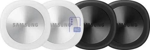 Samsung Galaxy SmartTag3 leaked white and black design.