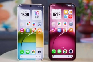 Tecno Camon concept phones with slim bezels.
