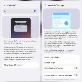 Galaxy S24 One UI 9 beta shows new AI features.