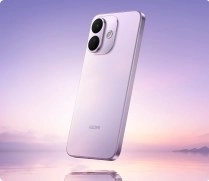 Redmi Note 17 Pro smartphone in purple.