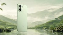 Redmi Note 17 Pro Max phone green scenic background