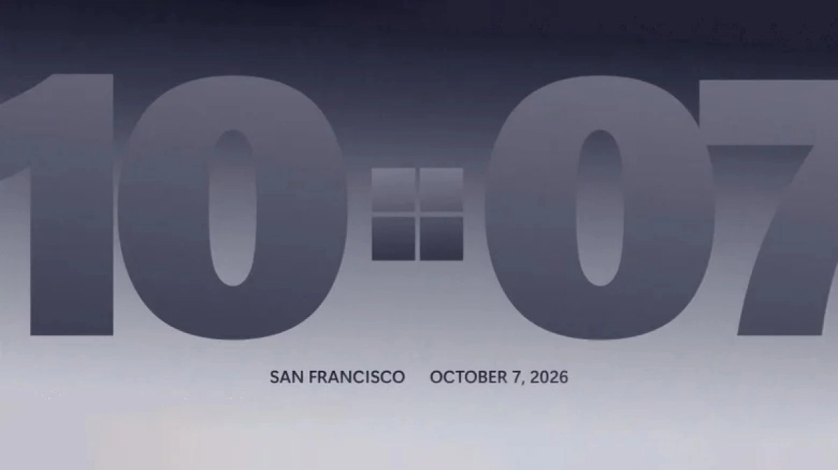 October 7, 2026 San Francisco.