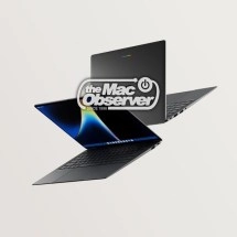 Asus Googlebook renders with Mac Observer logo.