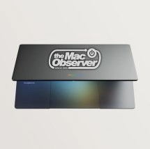 Asus Googlebook renders with The Mac Observer logo.