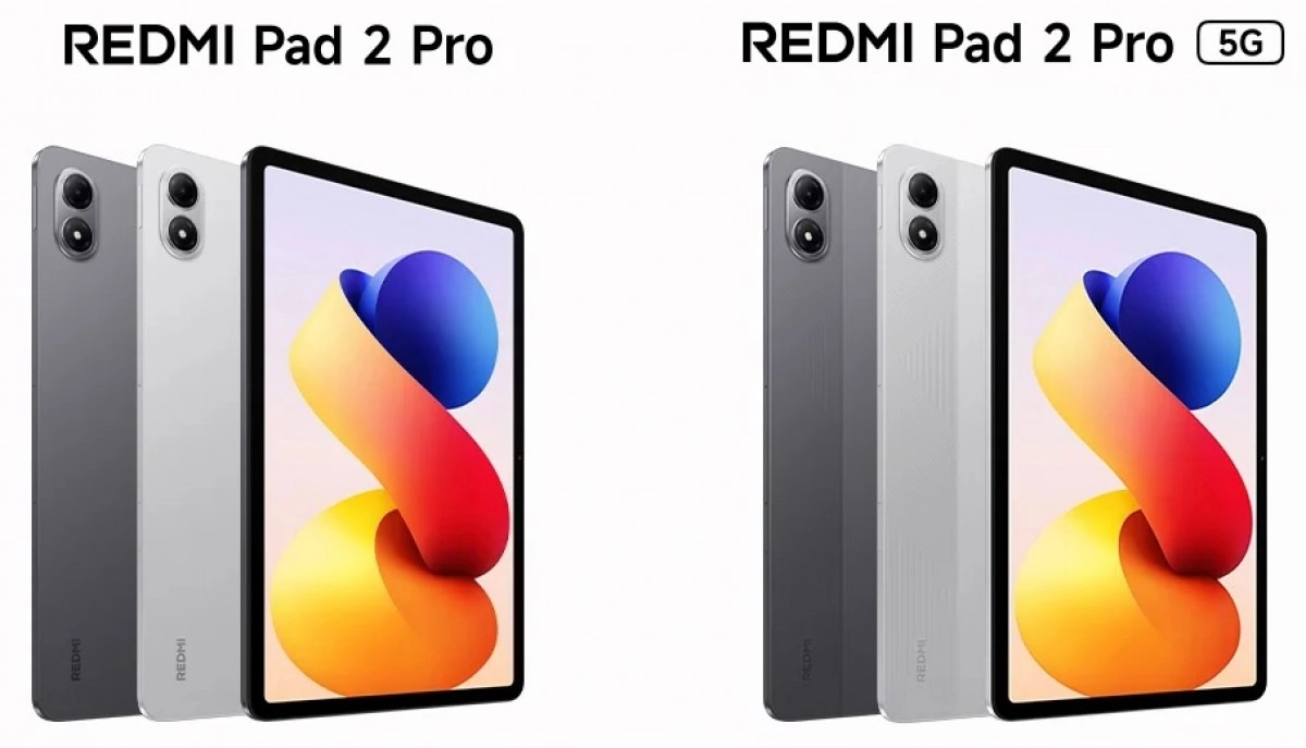 Redmi Pad 2 Pro and 5G versions shown
