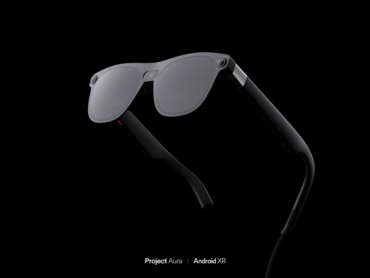Xreal Project Aura glasses for Android XR