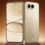 Redmi Turbo 5 Max phone renders gold color.