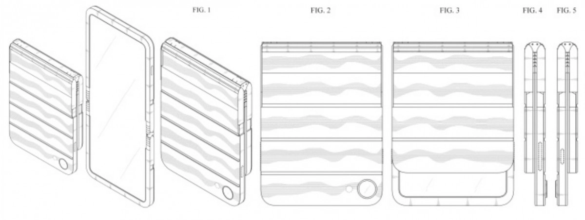 Samsung patent flip phone with 360-degree hinge.