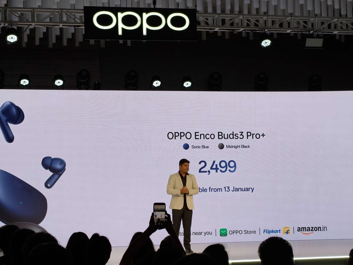 Oppo Enco Buds3 Pro+ India launch price.