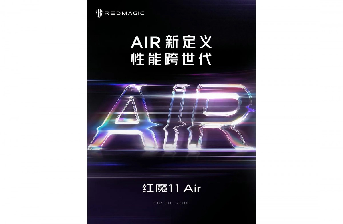 RedMagic 11 Air coming soon announcement.