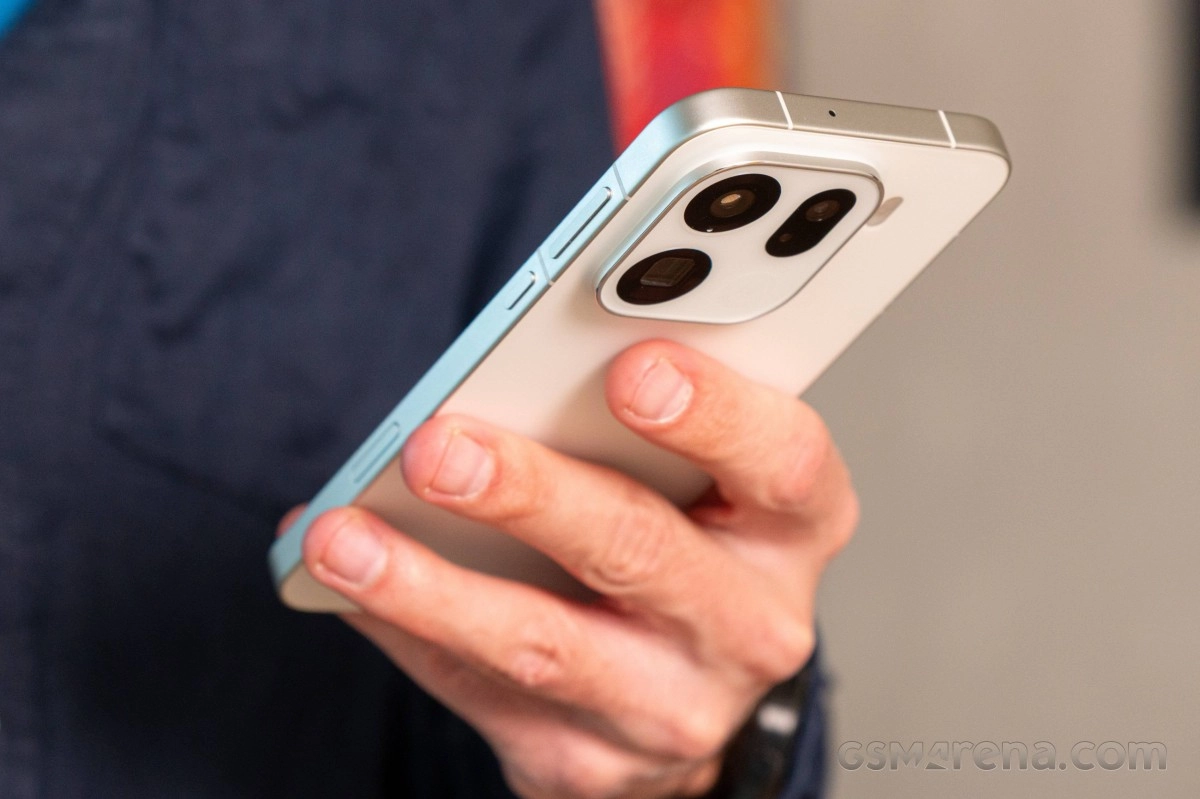 Close-up of iPhone 13 Pro camera system.