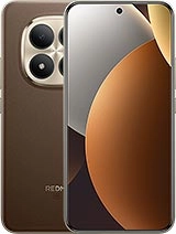 Trending brown smartphone with circular camera module.