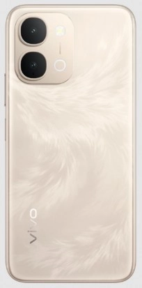 vivo Y500i gold textured back, dual cameras