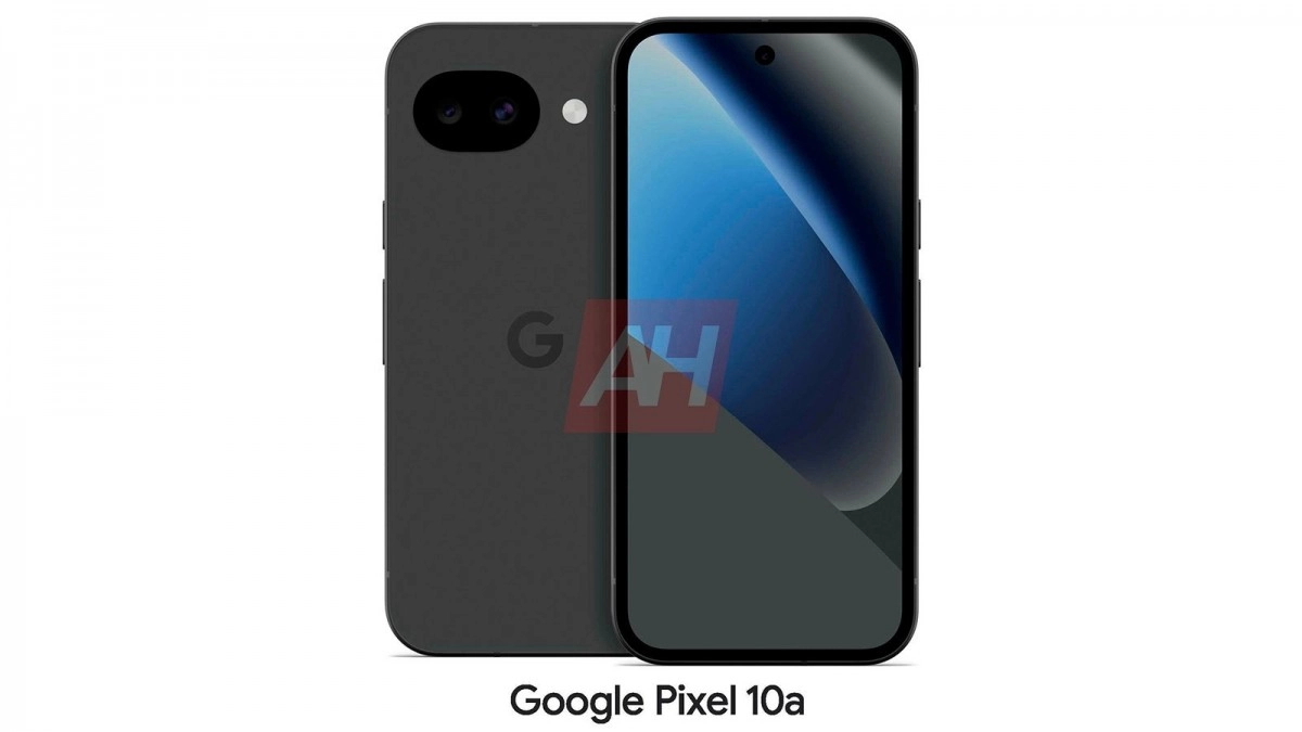 Official render of Google Pixel 10a.