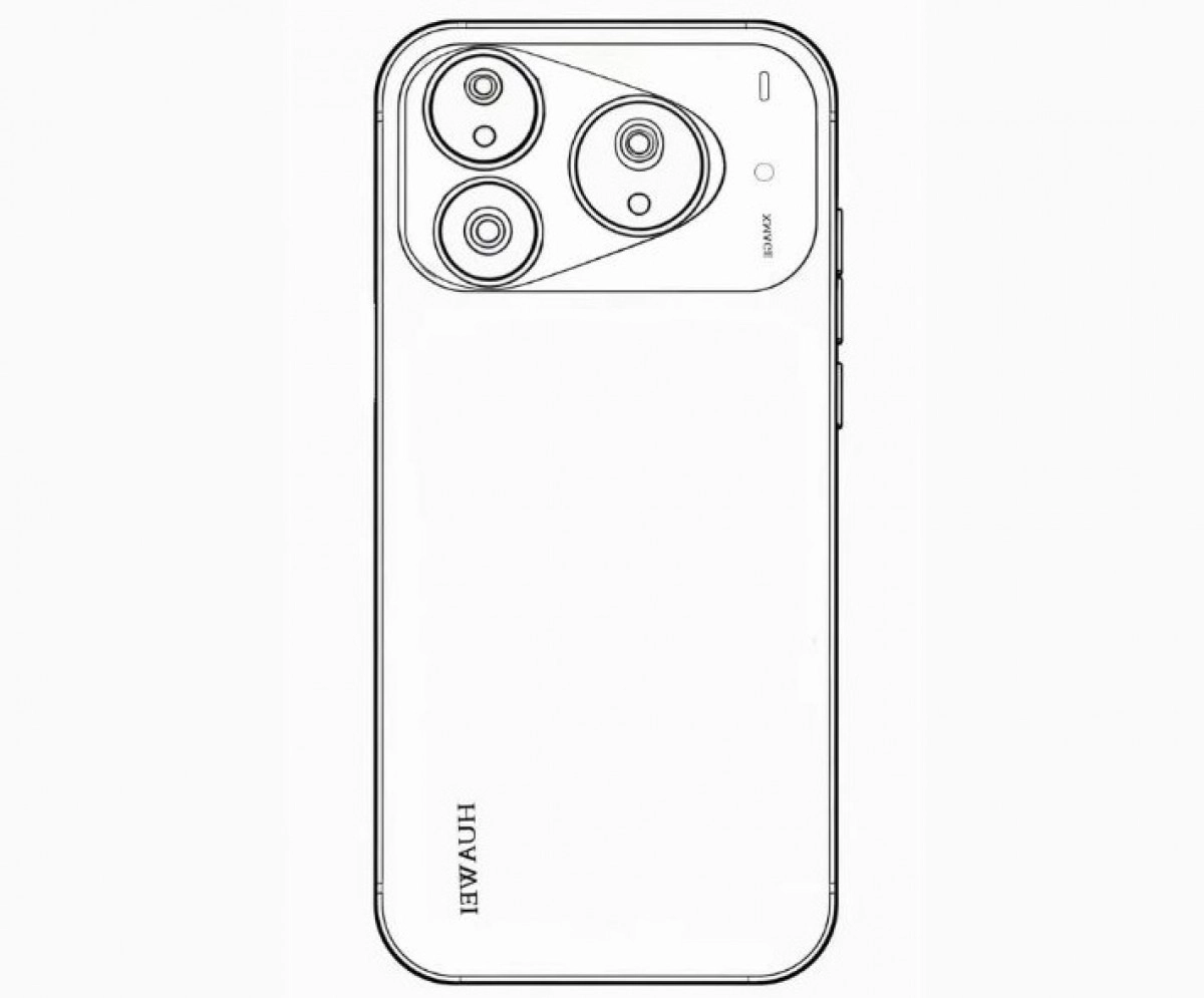 Leaked Huawei Pura 90 Ultra camera module design.