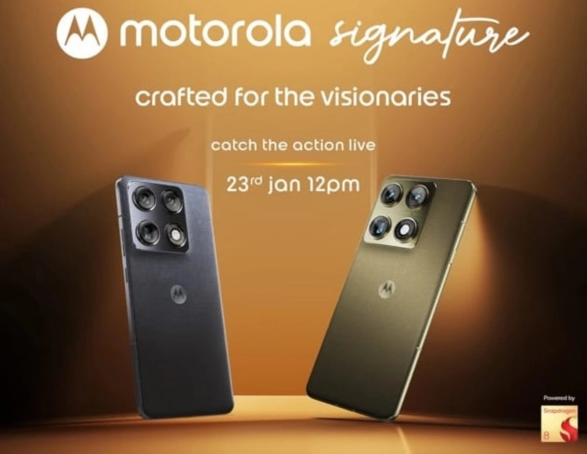 Motorola Signature India launch, pricing, and specs.