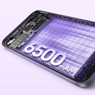 Oppo A6c phone with 6500 mAh battery