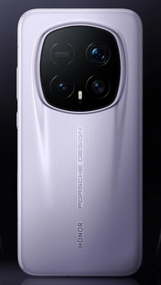 Purple Honor Magic8 RSR Porsche Design phone rear.