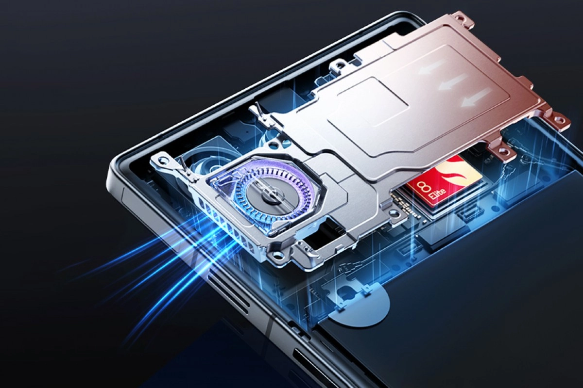 RedMagic 11 Air cooling system with Snapdragon 8 Elite.