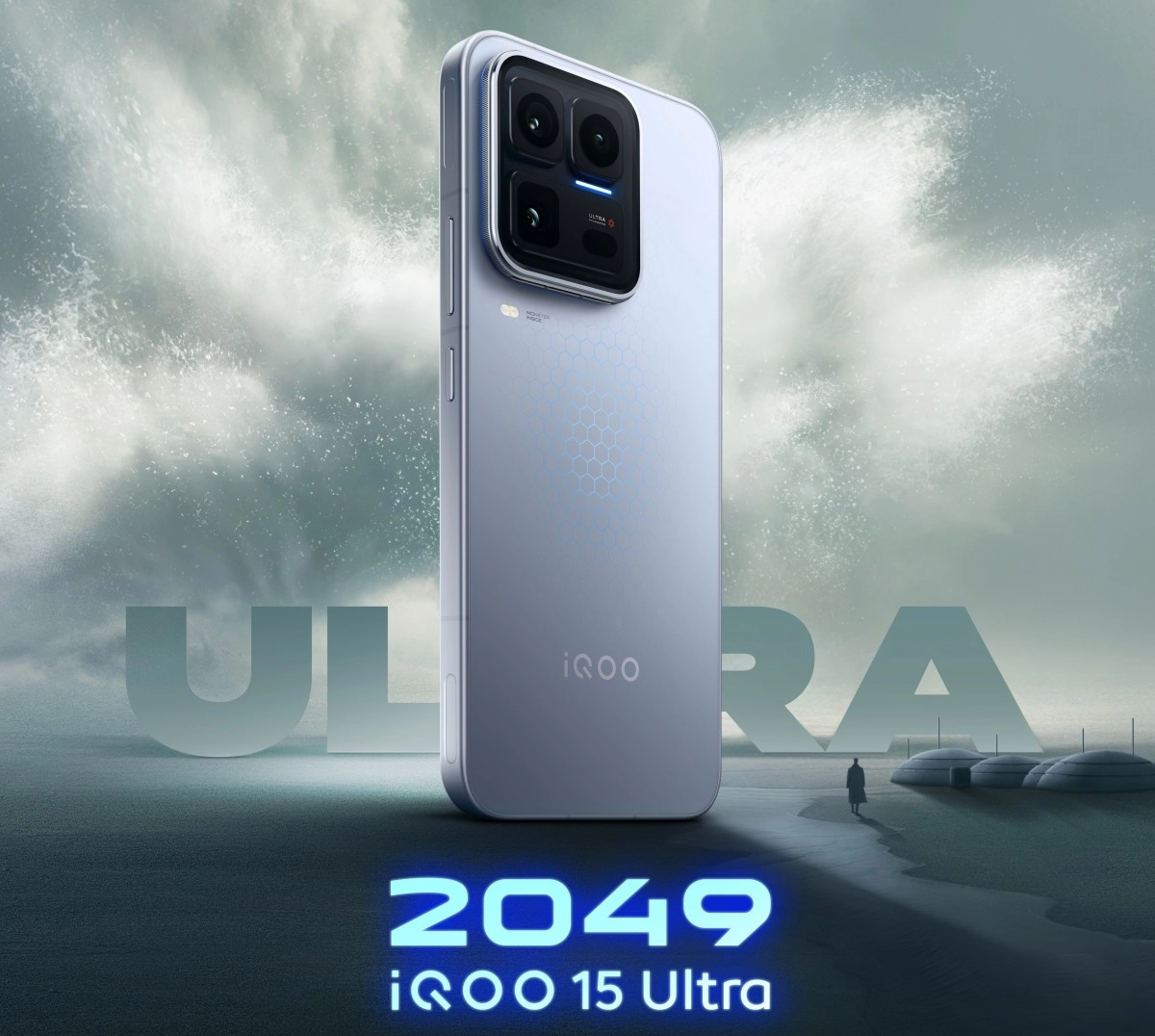 iQOO 15 Ultra grey phone design