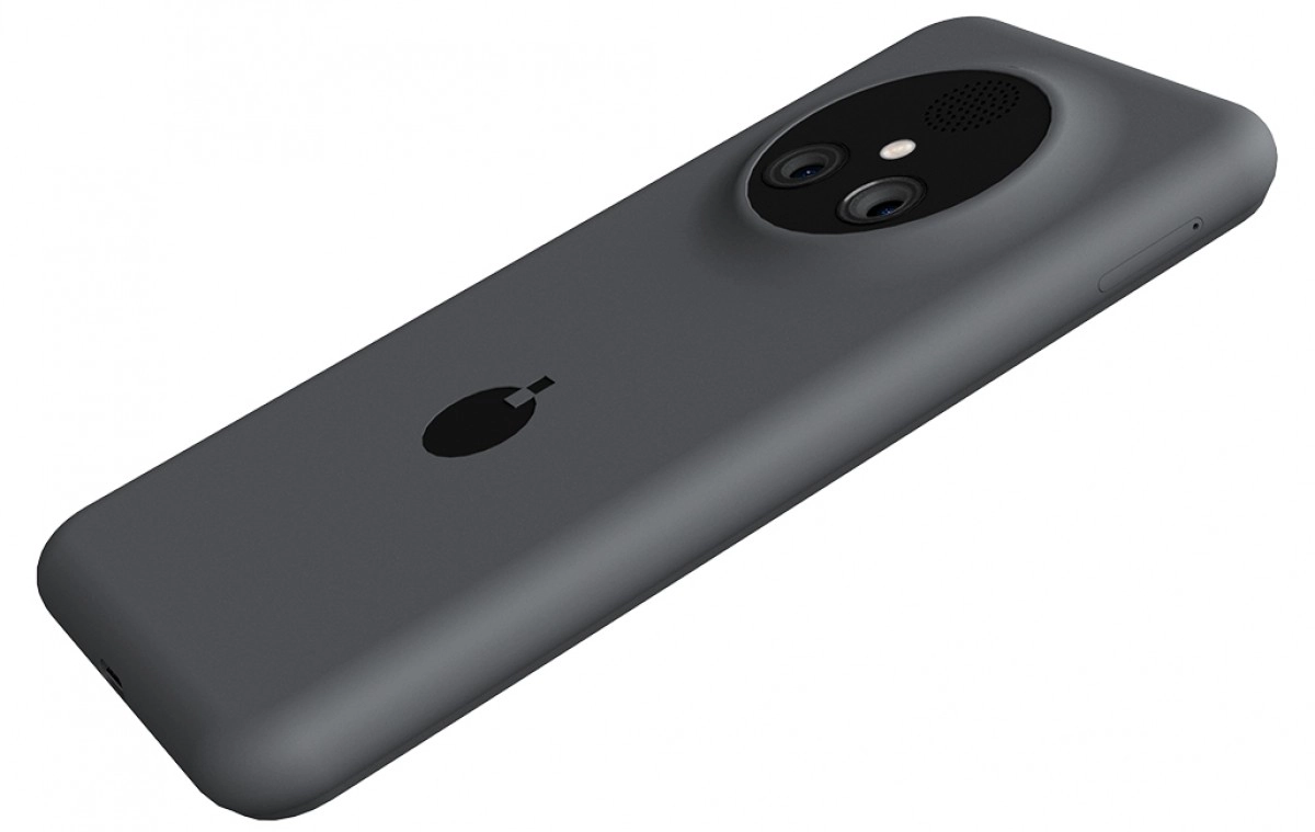 NexPhone smartphone with triple rear camera system.