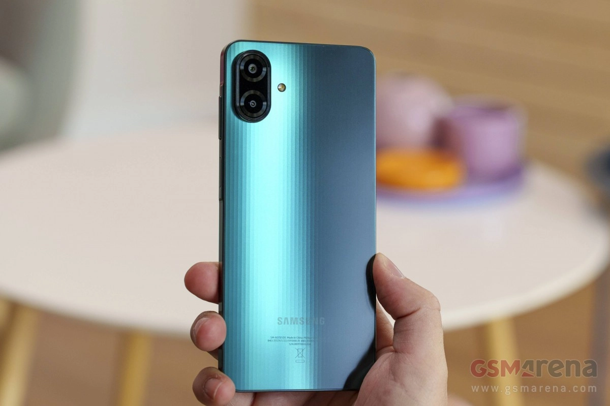 Samsung Galaxy A07 5G rear camera detail